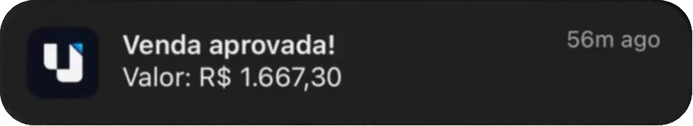Notificação Venda Aprovada UTMify